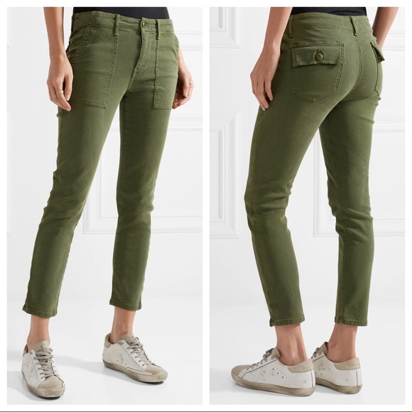 THE GREAT. Pants - NWT The GREAT. Skinny Armies Pants